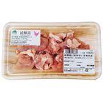 トップバリュグリーンアイ ナチュラル 純輝鶏もも肉角切り（宮崎県産）230g（100gあたり（本体）198円）