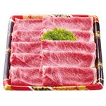 【8／12～15 12時～18時配送限定】【5等級】九州産黒毛和牛ローススライス 450g（100g当り本体774円）冷蔵【M0013】