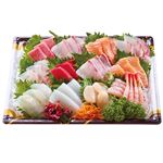【8／12～15 12時～18時配送限定】本鮪中とろ入お刺身盛合せ 12点盛 冷蔵【M0006】
