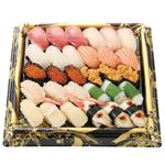 【8／12～15 12時～18時配送限定】魚屋の握り鮨（百合）30貫 冷蔵【M0009】