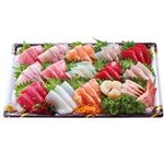 【12時～18時配送限定】本鮪中とろ入刺身盛合せ 15点盛 4～5人前（えび入）冷蔵【M0001】