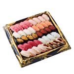 【12時～18時配送限定】魚屋の握り鮨盛合せ（本鮪中とろ・赤身入り）40貫 4～5人前 冷蔵【M0007】