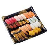 【12時～18時配送限定】ご馳走にぎり寿司 27貫 3人前 冷蔵【M0012】