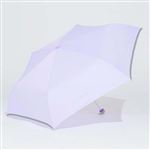 トップバリュ 無地折傘55cm ラベンダー