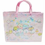 すみっコぐらし マチ付きトートバッグ ピンク