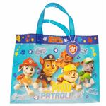 パウパトロール マチ付きトートバッグ ブルー