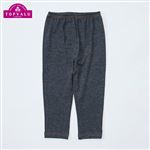 トップバリュ レギンス 10分丈 無地 ベビー チャコールグレー 100cm