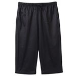 トップバリュ メンズ PEACE FIT COOL プリントステテコ6分丈（前とじ）Aクロ L