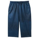 トップバリュ メンズ PEACE FIT COOL プリントステテコ6分丈（前とじ）ウスアオ L