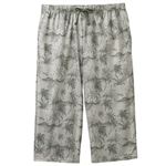 トップバリュ メンズ PEACE FIT COOL プリントステテコ6分丈（前とじ）Aウスチャ L
