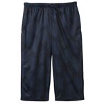 トップバリュ メンズ PEACE FIT COOL プリントステテコ6分丈（前とじ）コイアオ L