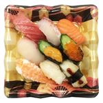 【12：00～18：00の配送限定】魚屋の握り鮨（上）9貫（さび抜き 別添付）