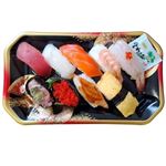 【火曜の配送はありません】にぎり寿司 9貫（さび抜き別添付）