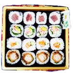 【火曜の配送は出来ません】4種の中巻き盛合せ（さび抜き 別添付）