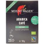 マウントハーゲン オーガニック フェアトレードカフェインレス インスタントコーヒースティック 2g×25本入