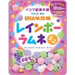 UHA味覚糖 レインボーラムネミニ ぶどう味 30g