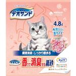ユニ・チャーム デオサンド 香りで消臭する紙砂 RefF ピュアフローラル 4.8L【猫用】
