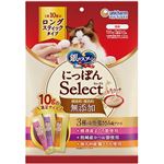 ユニ・チャーム 銀のスプーン にっぽんSelect とろリッチ 無添加 3種のお魚・鶏ささみ味アソート まぐろ節＆かつお節＆鶏ささみ 10g×12本入【猫用】