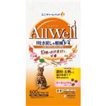 ユニ・チャーム AllWell 10種の自然素材 避妊去勢した猫の体重ケア筋肉の健康維持用 サーモン＆ツナ味 600g（300g×2袋）【猫用】