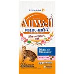 ユニ・チャーム AllWell 10種の自然素材 10歳以上の腎臓の健康維持用 サーモン＆ツナ味 600g【猫用】