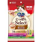 ユニ・チャーム 銀のスプーン おやつ にっぽんSelect 無添加とろリッチ 3種のお魚味アソート まぐろ節&かつお節&真鯛だし使用 6g×18本入【猫用】