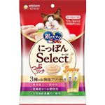 ユニ・チャーム 銀のスプーン おやつ にっぽんSelect つぶリッチ 3種のお魚味アソート まぐろ節&かつお節&真鯛だし使用 6g×標準18本入【猫用】