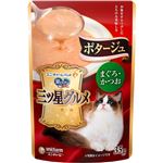 ユニ・チャーム 銀のスプーン 三ツ星グルメ パウチ ポタージュ まぐろ・かつお 35g【猫用】
