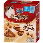 ユニ・チャーム 銀のスプーン 三ツ星グルメ お魚味クリーム まぐろ・たい味 180g（18g×10袋）【猫用】
