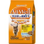 ユニ・チャーム AllWell 避妊・去勢した猫の体重ケア 筋肉の健康維持用 フィッシュ味 750g（375g×2袋）【猫用】