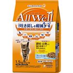 ユニ・チャーム AllWell 避妊・去勢した猫の体重ケア筋肉の健康維持用 フィッシュ味 1.5kg（375g×4袋）【猫用】