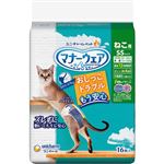 ユニ・チャーム マナーウェア ねこ用 SSサイズ 16枚入