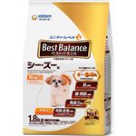 ユニ・チャーム ベストバランス カリカリ仕立て シー・ズー用 10歳以上用 1.8kg（450g×4袋入）【犬用】