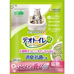 ユニ・チャーム デオトイレ ふんわり香る消臭・抗菌サンド ホワイトフローラルの香り 3.8L