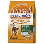 ユニ・チャーム AllWell 健康免疫サポート フィッシュ味 挽き小魚とささみフリーズドライパウダー入り 1.5kg（375g×4袋）【猫用】