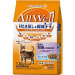 ユニ・チャーム AllWell 成猫の腎臓の健康維持用 フィッシュ味 挽き小魚とささみフリーズドライパウダー入り 1.5kg（375g×4袋）【猫用】