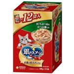 ユニ・チャーム 銀のスプーン パウチ まぐろ・かつおにかつお節入り 60g×12袋入【猫用】