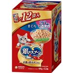 ユニ・チャーム 銀のスプーン パウチ 20歳を過ぎてもすこやかに まぐろ 60g×12袋入【猫用】