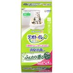 ユニ・チャーム デオトイレ ふんわり香る消臭・抗菌シート ボタニカルの香り 20枚【猫用】