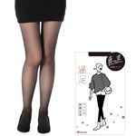 福助 満足 マットできれいな黒 ノンランゾッキ クロ S～M