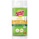 スリーエム スコッチ・ブライト キッチンカラースポンジたわし グリーン 1個
