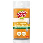 スリーエム スコッチ・ブライト キッチンカラースポンジたわし オレンジ 1個