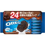 モンデリーズ オレオ チョコレートクリーム ファミリーパック  24枚（3枚×8袋）
