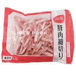 冷凍 国産豚肉細切り 500g