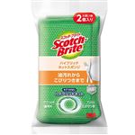 スリーエム スコッチ・ブライト ハイブリッドネットスポンジ グリーン 2個入