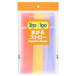 やなぎプロダクツ まがるストロー 約100本入