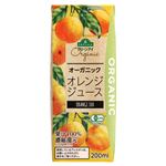 トップバリュグリーンアイ オーガニック オレンジジュース 200ml