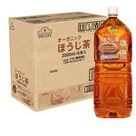 【ケース販売】トップバリュグリーンアイ オーガニック ほうじ茶 2000ml×6本