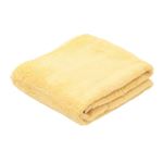 HOME COORDY 乾きやすいフェイスタオル 部屋干し臭対応 イエロー 34×80cm