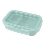 HOME COORDY 洗いやすい4点ロック弁当箱 グリーン 500ml
