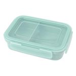 HOME COORDY 洗いやすい4点ロック弁当箱 グリーン 650ml